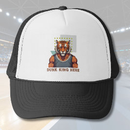 Coola Tiger Gifts for Basketball Älskare Coach Flä Keps