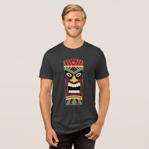 Coola Tiki Totem-skjortor & jacka T-shirt I Triblend-tyg