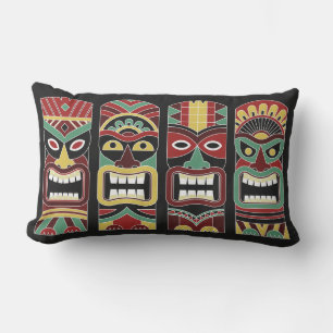 Coola Tiki Totems dekorativ kudde