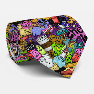 coola tiled graffiti mönster slips
