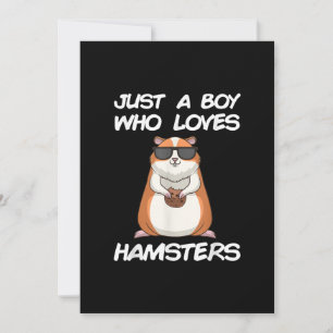 Coola Tiny Hamster Gift För barn Meddelande