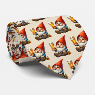 Coola tippad ölgnome mönster slips