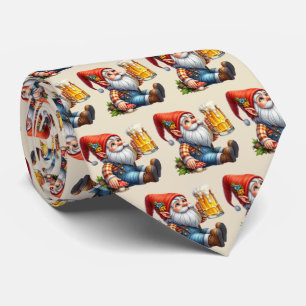 Coola tippad ölgnome mönster slips
