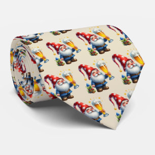 Coola tippad ölgnome mönster slips