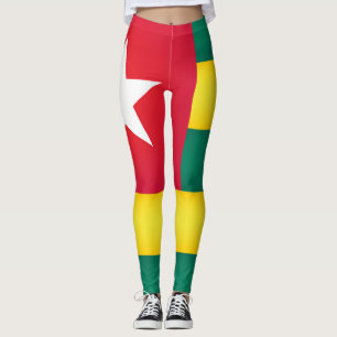 Coola Togo Flagga Mode Leggings