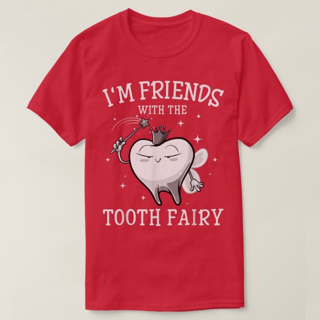 Coola Tooth Fairy Art Manar Women Oral Dentist Den T Shirt (Design framsida)