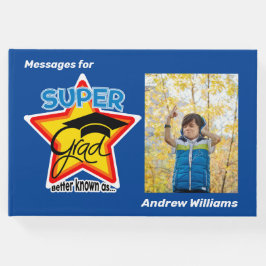 Coola Toppen Grad redigerbar fototext Studenten Gästböcker