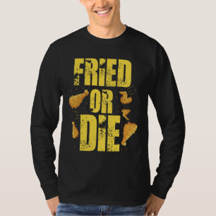 Coola, torkad eller torkad kyckling t shirt