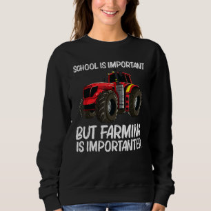 Coola Tractor for Boys Kids Big Farming Fordon Tru T Shirt