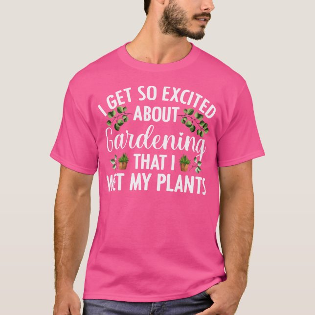 Coola Trädgårdsdesign För Män Kvinnor Växtälskare  T Shirt (Framsida)