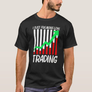 Coola Trading För manar Women Lagrar Trading Marke T Shirt