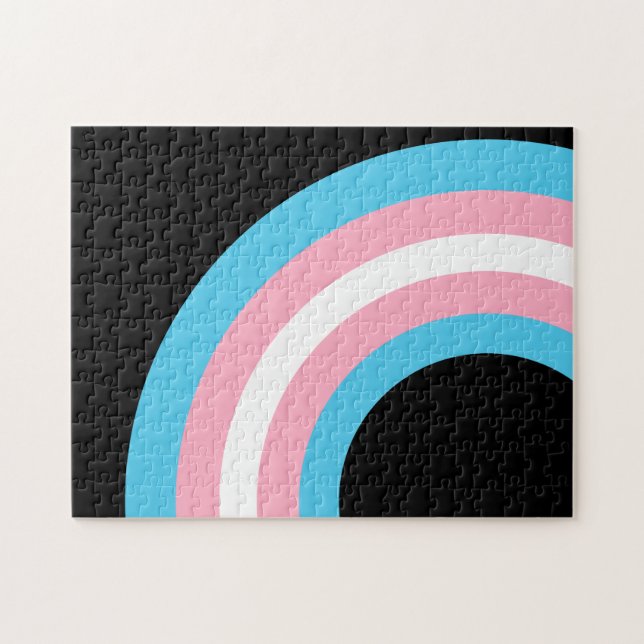 Coola Transgender Pride Art Pussel (Horisontell)
