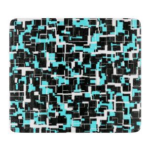 Coola Trendig Black White Blue Mönster
