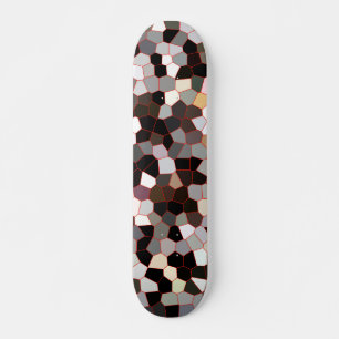 Coola Trendig Modern Mönster Skateboard Bräda 19,5 Cm