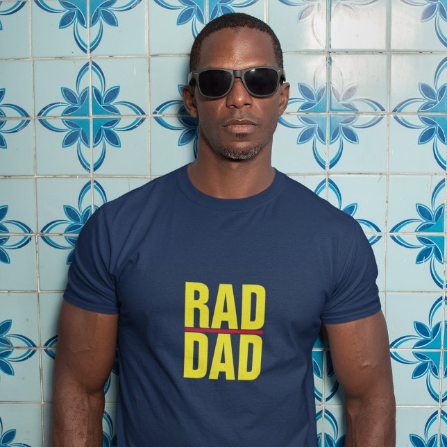 Coola Trendiga RAD PAPPA | Fars dag T Shirt (Skapare uppladdad)