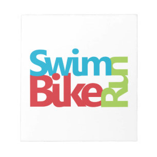 Coola Triathlon-design Anteckningsblock