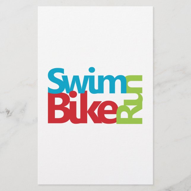 Coola Triathlon-design Brevpapper (Framsida)
