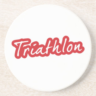 Coola Triathlon-design Underlägg Sandsten