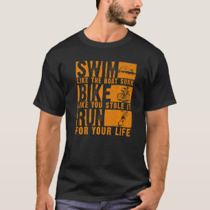 Coola Triathlon För manar Women Boat Simma Bike Sp T Shirt