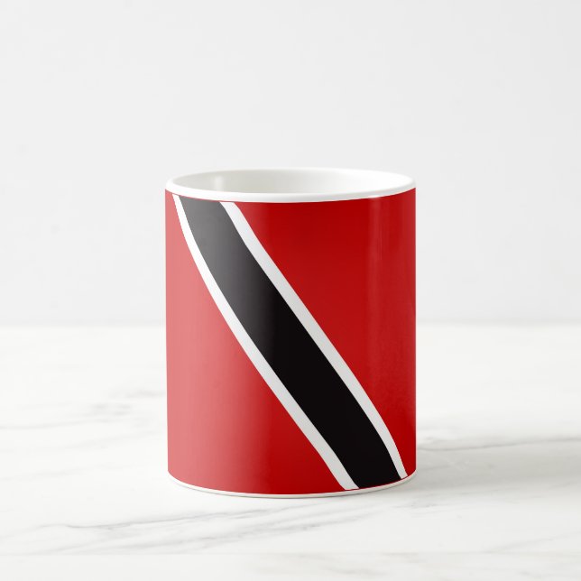 Coola Trinidad och Tobago Flagga Kaffemugg (Center)
