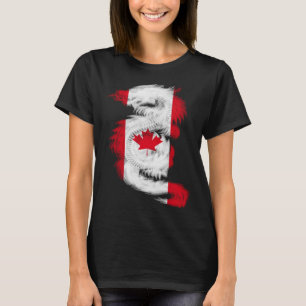 Coola Trippy drak EDM ravar techno Kanada Kanadia T Shirt