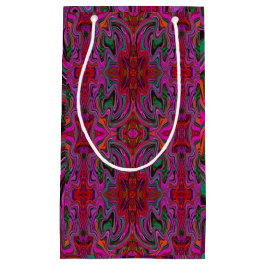 Coola Trippy Magenta, Red and Grönt Vågigt Mönster