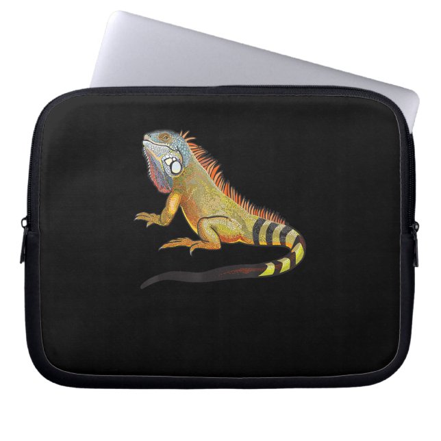 Coola Tropical Iguana Lizard, Pet Gift Laptop Fodral (Framsidan)