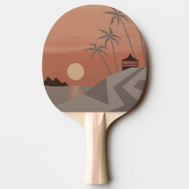 COOLA TROPIKERNAS Ping-Pong Paddle Pingisracket (Baksidan)