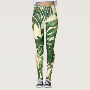 Coola Tropiska bindningar Leggings
