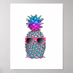 Coola Tropiskt ananas Poster