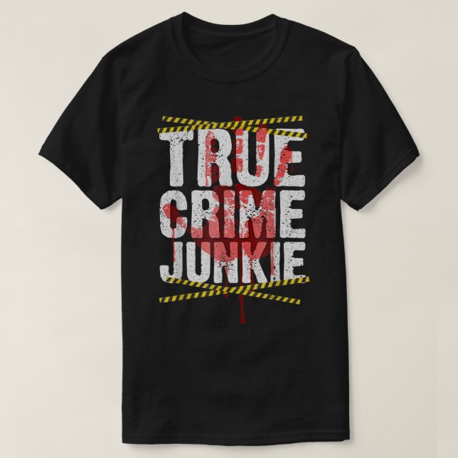 Coola True Crime För manar Women Murder Show True  T Shirt (Design framsida)