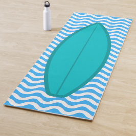 Coola Turcos Blue Vinkar Surfing Yoga Mat