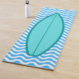 Coola Turcos Blue Vinkar Surfing Yoga Mat