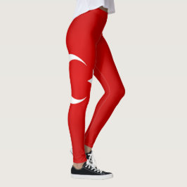 Coola Turkiet Flagga Mode Leggings