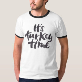 Coola Turkiet:s Thanksgiving om Turkiet T-shirt