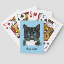 Coola Turkos Eyed Cat Classic-spelkort