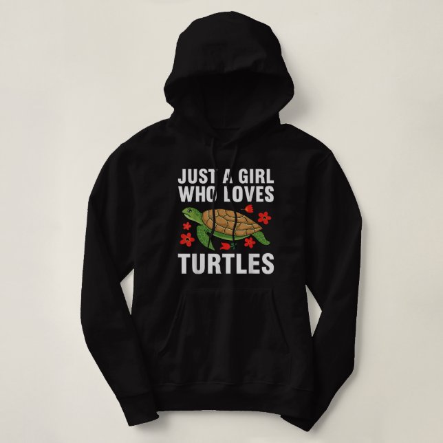 Coola Turtle Design for Women Girls Sea Turtle Aqu T Shirt (Design framsida)