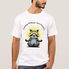 Coola tvättbjörnen existerar utan din medgivande r t shirt