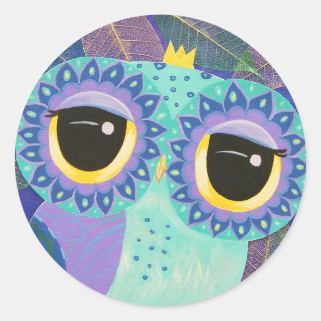 Coola Twilight Runt Klistermärke (Framsida)