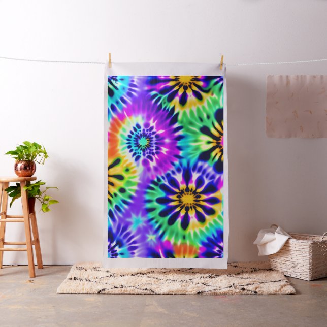 Coola Tye Dye Mönster Tyg (In Situ)