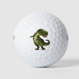 Coola Tyrannosaurus Rex Art Pack om Golf Bollar