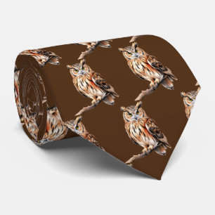 Coola uggla mönster slips