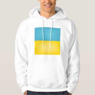 Coola Ukraina Flagga Hoodie