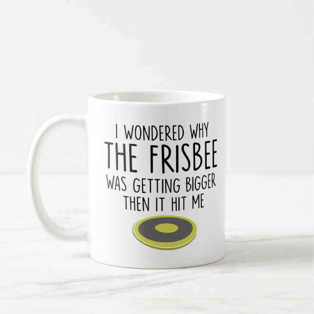 Coola, ultimat frisbee varför Frisbee kommer Kaffemugg (Vänster)