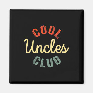 Coola Uncles Klubb Best farbror All Funny Fars dag Magnet
