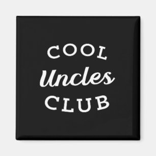 Coola Uncles Klubb Best farbror All Funny Fars dag Magnet