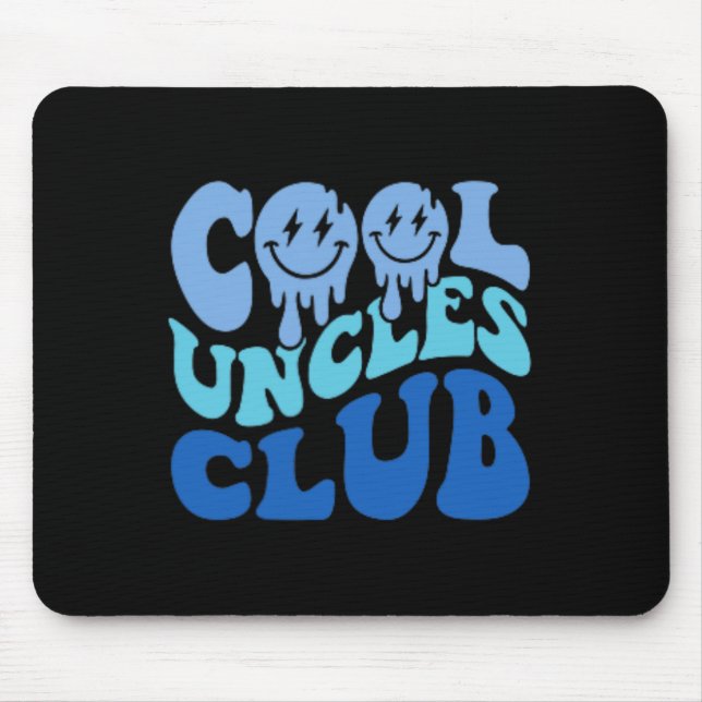 Coola Uncles Klubb Best farbror All Funny Fars dag Musmatta (Framsidan)