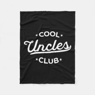 Coola Uncles Klubb Best farbror nånsin Funny Pocke Fleecefilt
