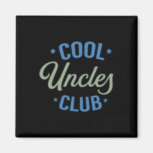 Coola Uncles Klubb Best farbror nånsin Funny Pocke Magnet