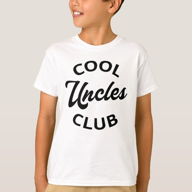 Coola Uncles Klubb I T Shirt (Framsida)